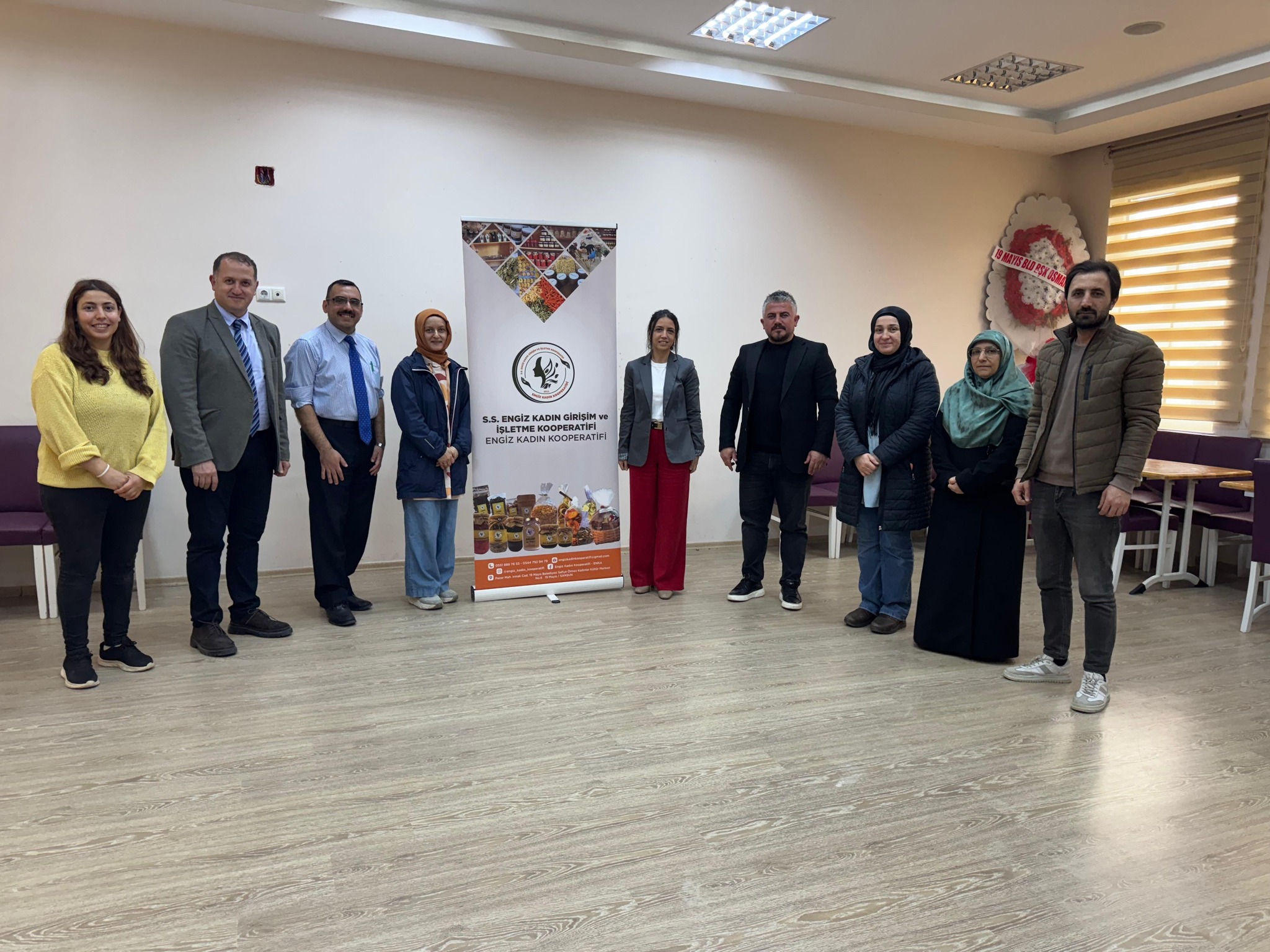 Orta Karadeniz Kalkınma Ajansı Sosyal Kalkınma ve Girişimcilik Birim Başkanı Sümer Çakır ve Birim Uzmanı Akın Uğurlu Ziyareti